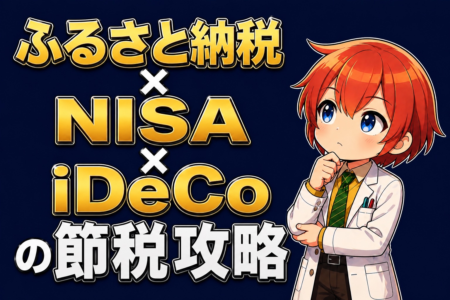 ふるさと納税×NISA×iDeCoの節税攻略。薬剤師が教える活用の正しい順序 -No.25-