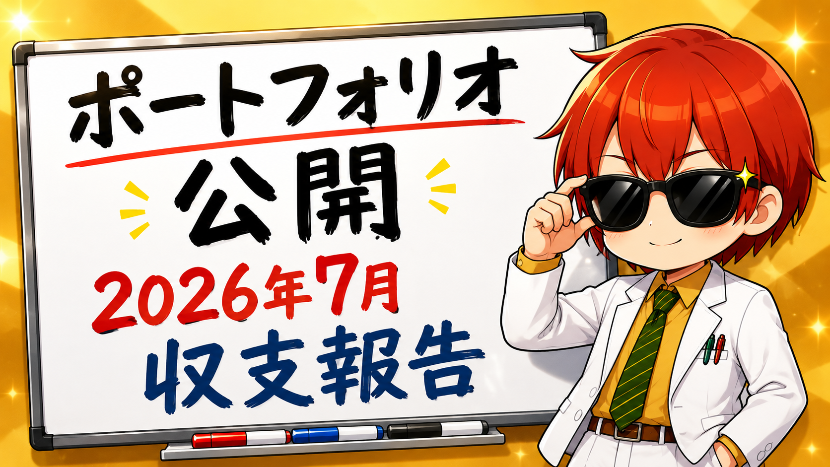 【ポートフォリオ公開】2026年7月時点の資産状況を見せます。