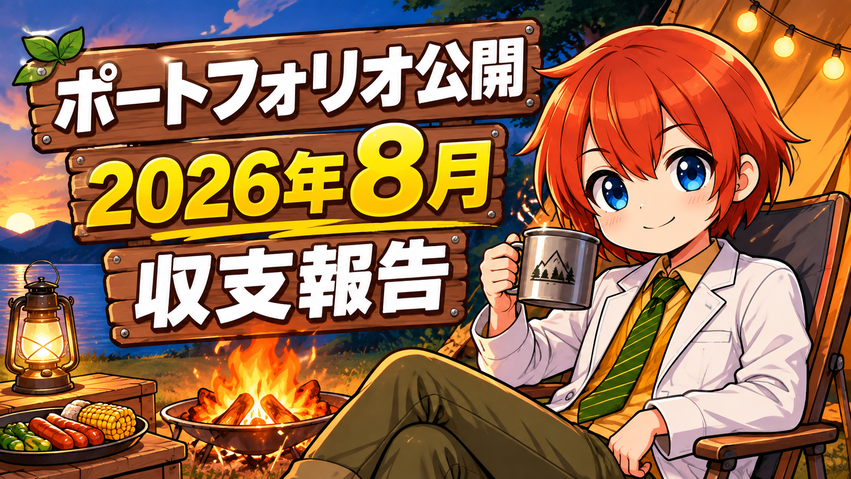 【ポートフォリオ公開】2026年8月時点の資産状況を見せます。